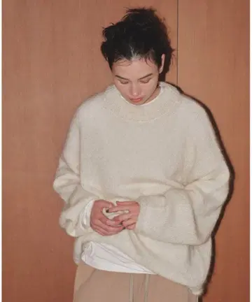 키드 모헤어 니트