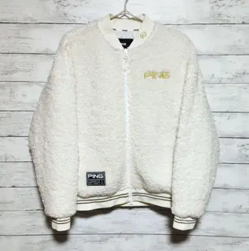 PING 보아 자켓 플리스 블루종 핑