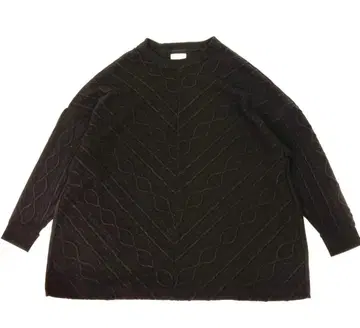 STOF 빅 실루엣 케이블 니트 스웨터 풀오버 / M