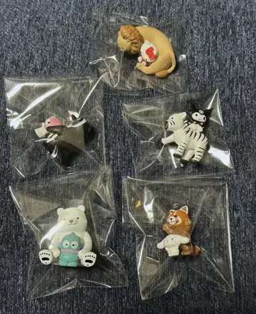 산리오 텐노지 동물원 가챠가챠 컴플리트