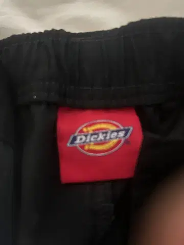 Dickies 블랙 워크 팬츠