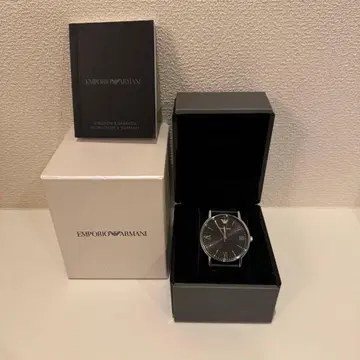 엠포리오 아르마니 손목시계 가죽 AR11013
