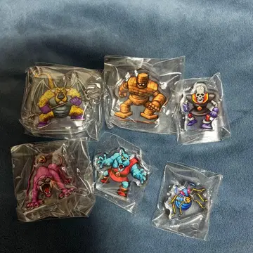 드래곤 퀘스트 미니 아크릴 블록 컬렉션 6종 세트