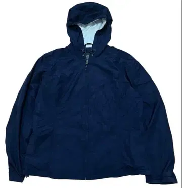 00s Eddie Bauer 슬리브 소매 로고 나일론 자켓 후드티