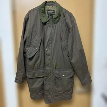 Eddie Bauer 올리브 그린 밀리터리 자켓 S