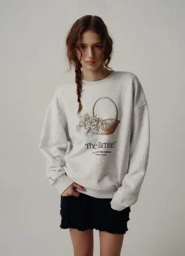 The Barnnet Flower Basket Sweat Shirt