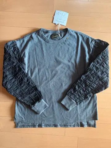 고투 할리우드 턱 데님 슬리브 T셔츠