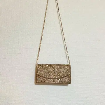 골드 스팽글 파티 백