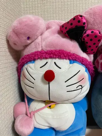 미니 핑크 팬캡