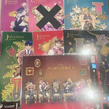 THE JOJO WORLD 죠죠월드 제일복권 I상 클리어 포스터