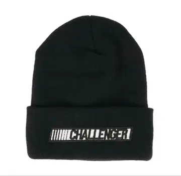 CHALLENGER 블랙 니트 모자 택 포함