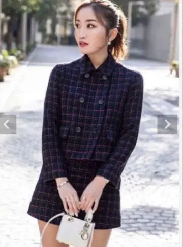 sheller 트위드 셋업