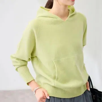 FRAMeWORK 압축 울 후드 풀오버