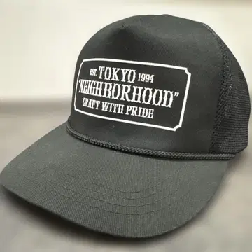 NEIGHBORHOOD 메쉬 캡 블랙