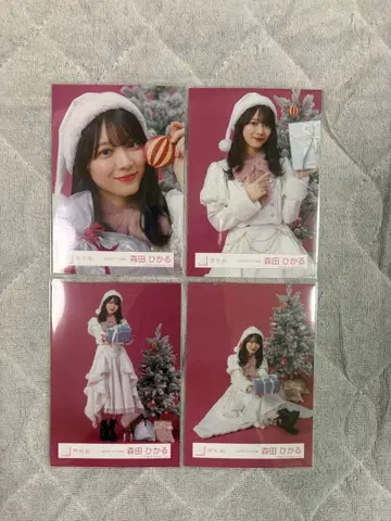 사쿠라자카46 모리타 히카루 2025년 산타 의상 4종 컴프