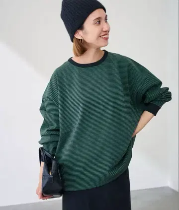 FRAMeWORK 미진 보더 롱 T