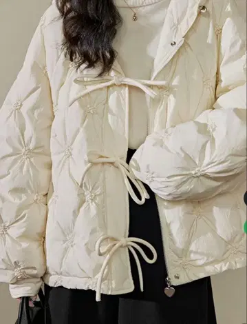 kuose 퍼프 자켓 비즈