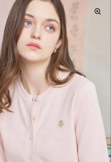 CAPRINO 그레이지 가디건 핑크