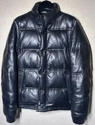 그린 라벨 릴랙싱 가죽 다운 자켓 사이즈 S