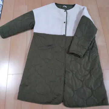 어반 리서치 보아 퀼트 코트 절개 보아