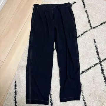 TRISECT2 블랙 스트레이트 팬츠 M