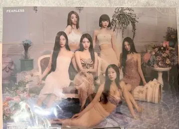 르세라핌 FEARLESS 퍼스트 앨범 클리어 파일 레어