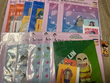 드래곤볼 지퍼 백 스티커 기타