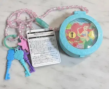 도쿄 디즈니 리조트 빛나는 펜던트 아리엘 인어공주 빛나는 완구