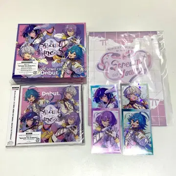 앙스타 에스프리 초회 생산 한정판 일반ver 리플렛 특전 카드