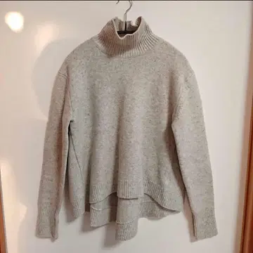 IENA 캐시미어 혼방 니트 F 사이즈 그레이 이에나