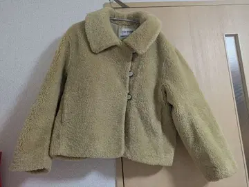 릴리 브라운 베이지 보아 코트