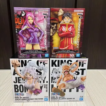 원피스 KING OF ARTIST DXF 보니 루피 기어5 4종