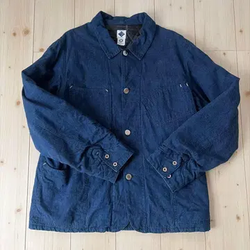 풀카운트 포스트 오버올즈 프리마로프트 데님 커버올