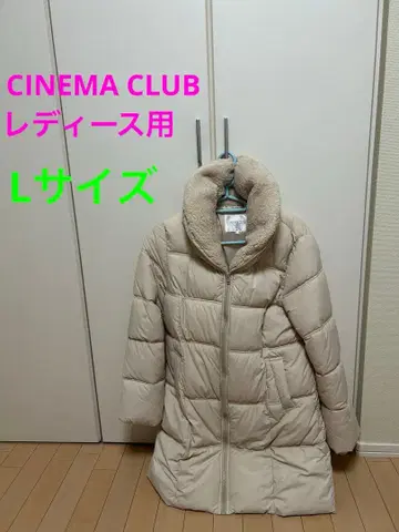 시네마 클럽 롱 코트 여성용 L