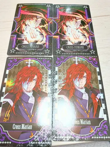 점프 페스타 D.Gray-man 오로라 아르카나 컬렉션 크로스 4장