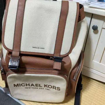 MICHAEL KORS 백팩 베이지/브라운
