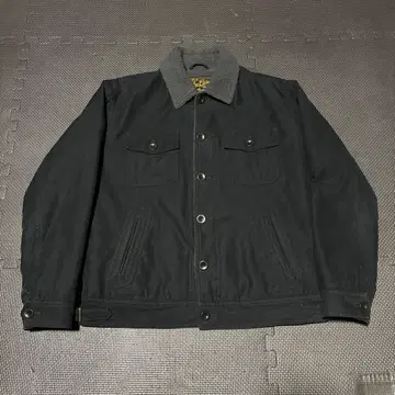 CALEE 칼리 [ L ] 보아 안감 트래커 데크 자켓 플리스