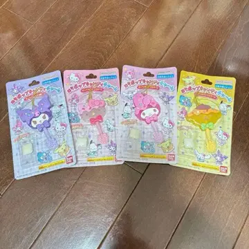 산리오 롤리팝 캔디 참 4개 세트