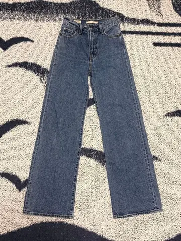 리바이스 데님 리브케이지 와이드 레그 와이드 팬츠 25