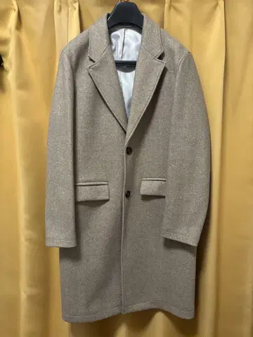 ZARA 아우터 체스터 코트 베이지