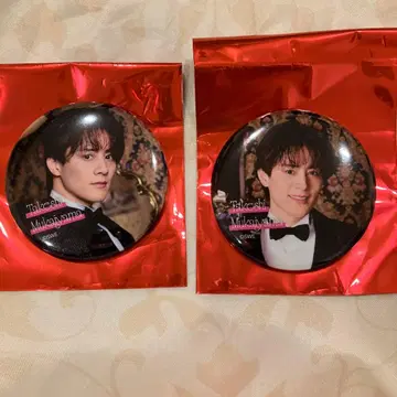 SHOW-WA 무카이야마 타케시 런치&디너쇼 캔뱃지 2종 컴플리트