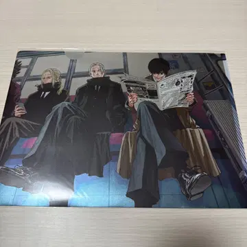 SAKAMOTODAYS 사카모토 데이즈 메탈릭 클리어 파일 점페스