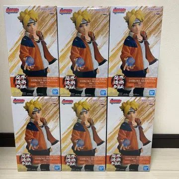 반다이 히로키 아키모토 볼트 피규어 6체 세트