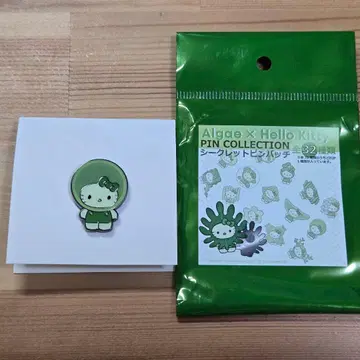 오사카 간사이 만국 박람회 일본관 해조 키티 핀 배지