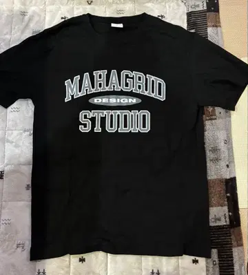 mahargrid. T셔츠 S 블랙 반팔