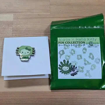 오사카 간사이 만박 일본관 해조 키티 핀 배지