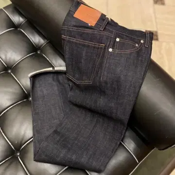 빔즈 별주 AVN 스트레이트 데님 인디고 29인치