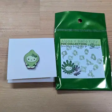 오사카 간사이 만박 일본관 해조 키티 핀 배지