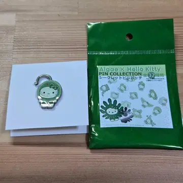 오사카 간사이 만박 일본관 해조 키티 핀 배지