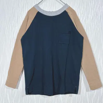 URBAN RESEARCH DOORS 배색 래글런 티셔츠 일본제 ONE